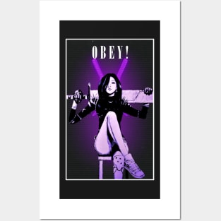 OBEY! Posters and Art